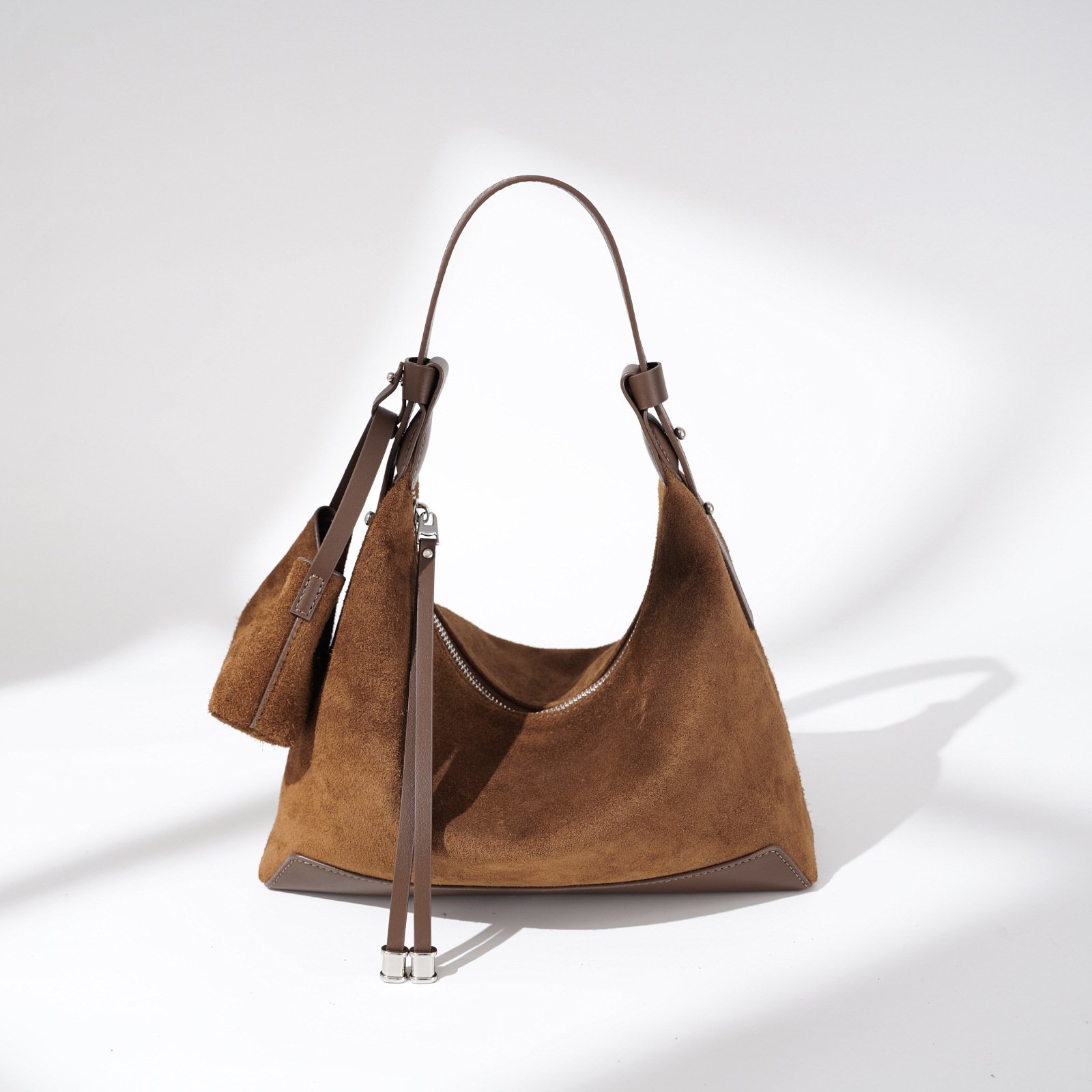 Velvet Simple All-match Commute Sense Shoulder Messenger Bag